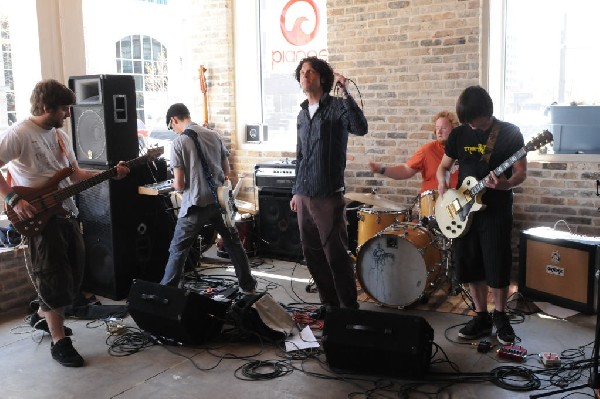 The Capstan Shafts at SXSW2010 Piano Day Party, Kung Foo Saloon Austin, Tex