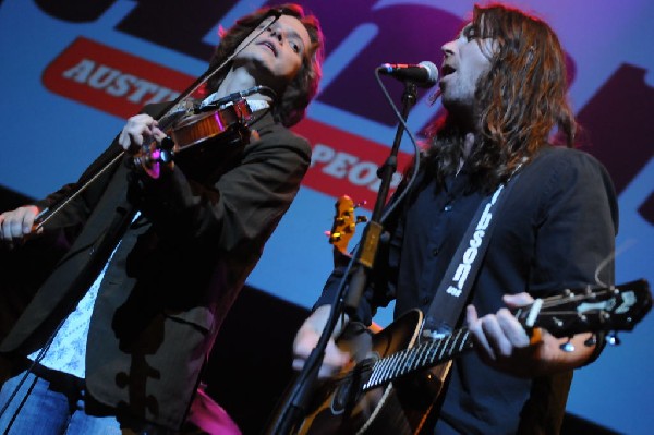 The Coveters perform at the AMP Launch Party at ACL Live at the Moody Theat