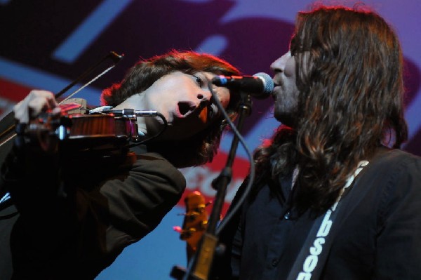 The Coveters perform at the AMP Launch Party at ACL Live at the Moody Theat