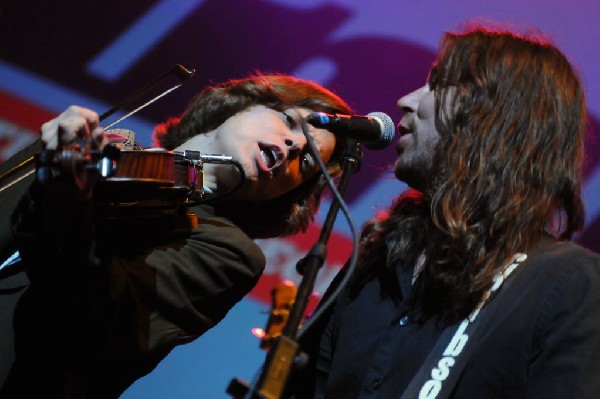 The Coveters perform at the AMP Launch Party at ACL Live at the Moody Theat