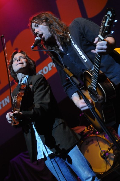 The Coveters perform at the AMP Launch Party at ACL Live at the Moody Theat