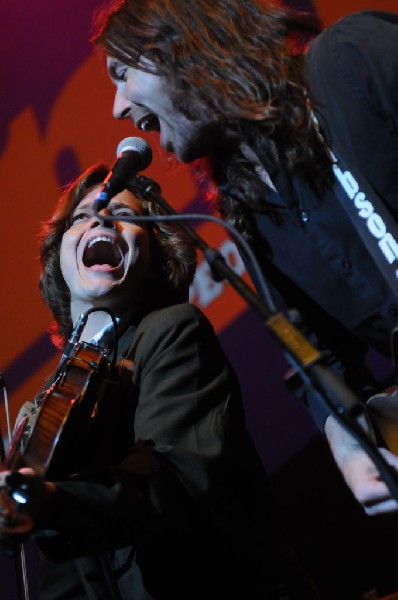 The Coveters perform at the AMP Launch Party at ACL Live at the Moody Theat