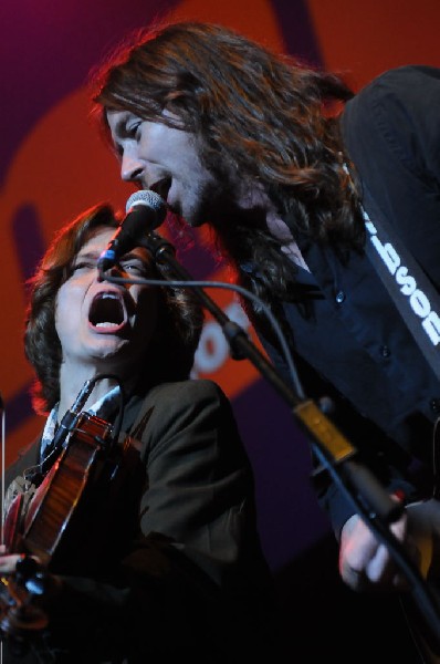 The Coveters perform at the AMP Launch Party at ACL Live at the Moody Theat