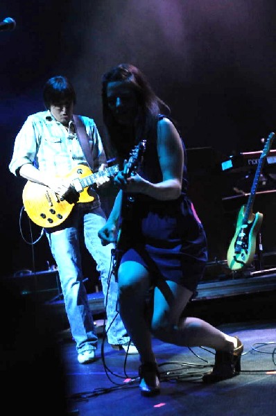 The Coveters perform at the AMP Launch Party at ACL Live at the Moody Theat