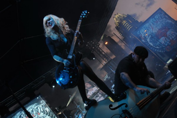 The Creepshow at the Freak Show Festival, Austin, Texas 10/23/10 - photo by