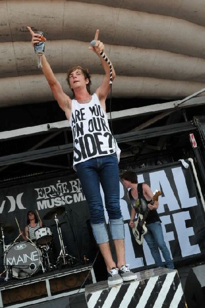 The Maine at Warped Festival, San Antonio, Texas