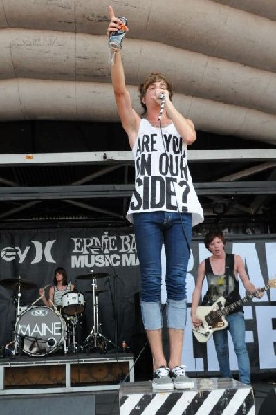 The Maine at Warped Festival, San Antonio, Texas