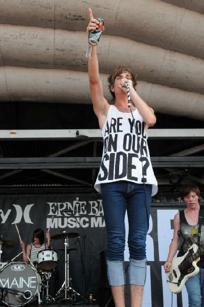 The Maine at Warped Festival, San Antonio, Texas