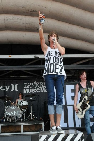The Maine at Warped Festival, San Antonio, Texas