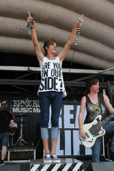 The Maine at Warped Festival, San Antonio, Texas