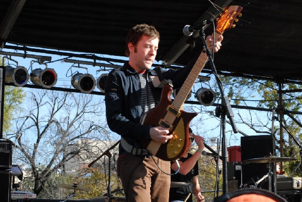 The Oranges Band at Fun Fun Fun Fest in Waterloo Park, Austin Texas