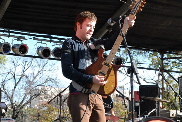The Oranges Band at Fun Fun Fun Fest in Waterloo Park, Austin Texas