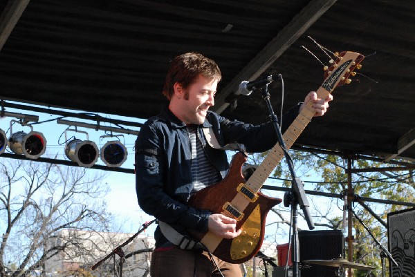 The Oranges Band at Fun Fun Fun Fest in Waterloo Park, Austin Texas
