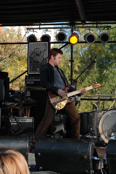 The Oranges Band at Fun Fun Fun Fest in Waterloo Park, Austin Texas
