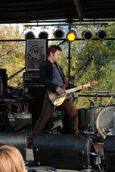 The Oranges Band at Fun Fun Fun Fest in Waterloo Park, Austin Texas