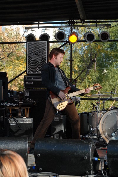 The Oranges Band at Fun Fun Fun Fest in Waterloo Park, Austin Texas