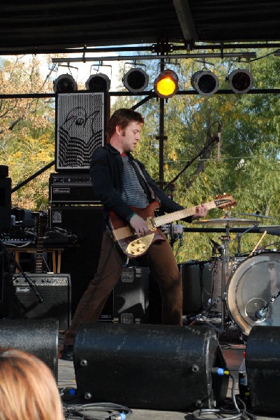 The Oranges Band at Fun Fun Fun Fest in Waterloo Park, Austin Texas