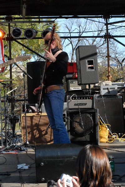 The Oranges Band at Fun Fun Fun Fest in Waterloo Park, Austin Texas