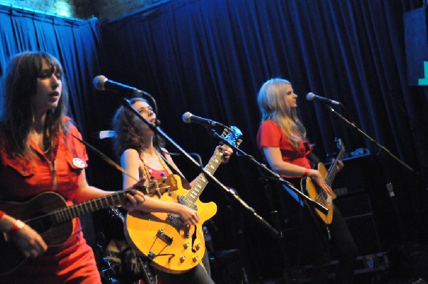 Those Darlins at Stubb's BarBQ, SXSW 2009, BMI Howdy Texas Party