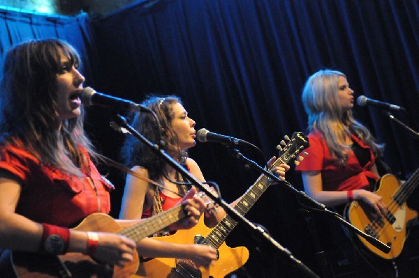 Those Darlins at Stubb's BarBQ, SXSW 2009, BMI Howdy Texas Party