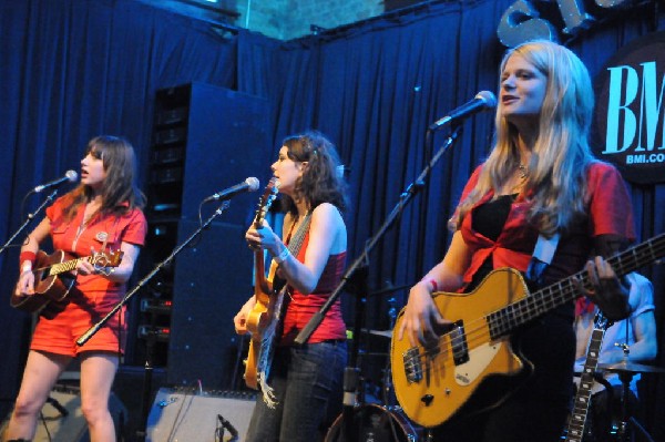 Those Darlins at Stubb's BarBQ, SXSW 2009, BMI Howdy Texas Party
