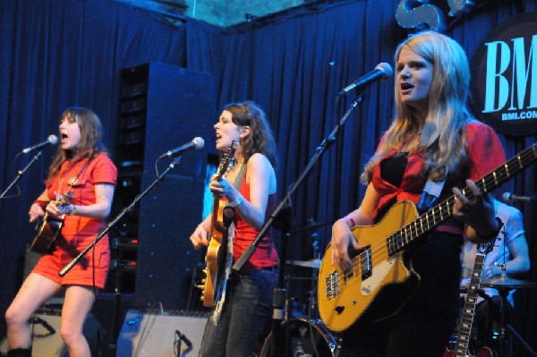 Those Darlins at Stubb's BarBQ, SXSW 2009, BMI Howdy Texas Party