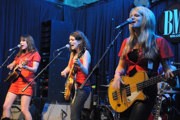Those Darlins at Stubb's BarBQ, SXSW 2009, BMI Howdy Texas Party