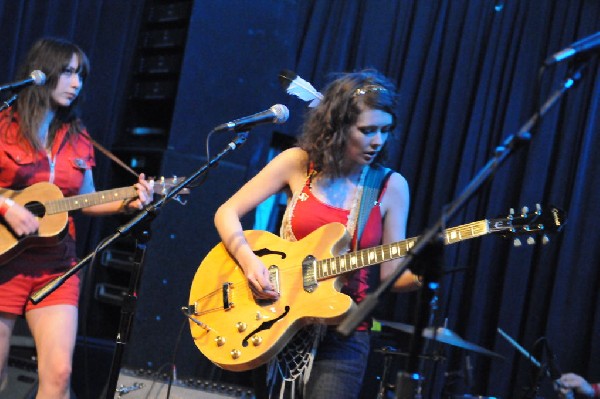 Those Darlins at Stubb's BarBQ, SXSW 2009, BMI Howdy Texas Party