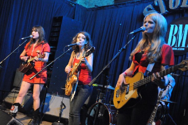 Those Darlins at Stubb's BarBQ, SXSW 2009, BMI Howdy Texas Party