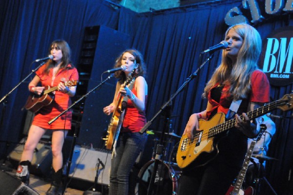 Those Darlins at Stubb's BarBQ, SXSW 2009, BMI Howdy Texas Party