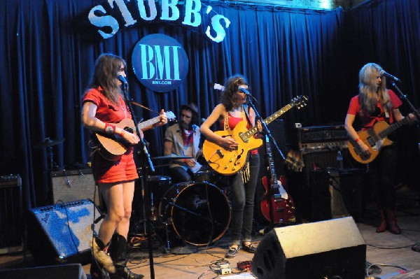 Those Darlins at Stubb's BarBQ, SXSW 2009, BMI Howdy Texas Party