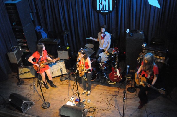 Those Darlins at Stubb's BarBQ, SXSW 2009, BMI Howdy Texas Party