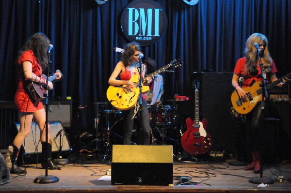 Those Darlins at Stubb's BarBQ, SXSW 2009, BMI Howdy Texas Party