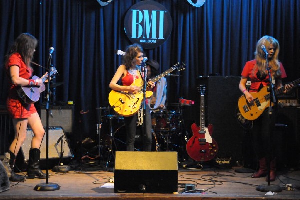 Those Darlins at Stubb's BarBQ, SXSW 2009, BMI Howdy Texas Party