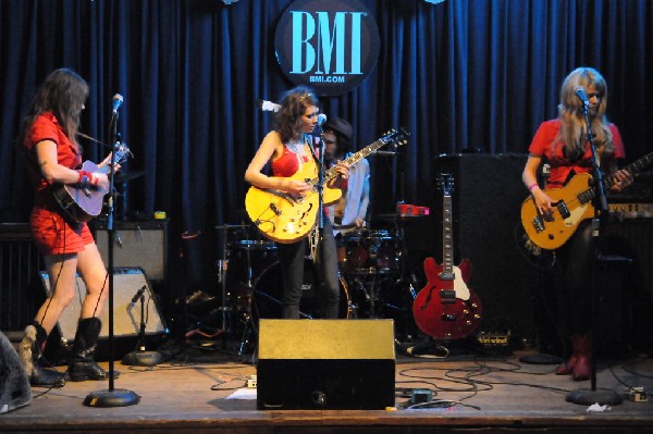 Those Darlins at Stubb's BarBQ, SXSW 2009, BMI Howdy Texas Party