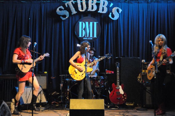 Those Darlins at Stubb's BarBQ, SXSW 2009, BMI Howdy Texas Party