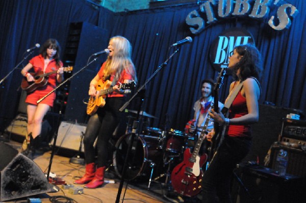 Those Darlins at Stubb's BarBQ, SXSW 2009, BMI Howdy Texas Party