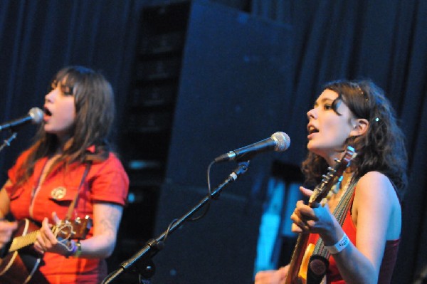 Those Darlins at Stubb's BarBQ, SXSW 2009, BMI Howdy Texas Party