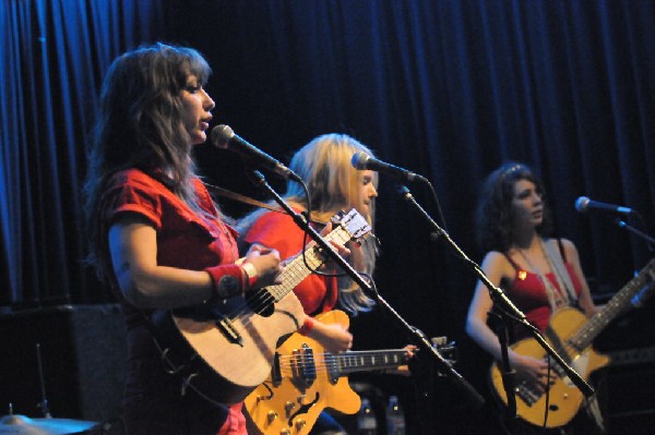 Those Darlins at Stubb's BarBQ, SXSW 2009, BMI Howdy Texas Party