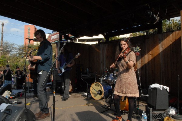 Thurston Moore at the Roky Erickson Ice Cream Social at Threadgill's , Aust