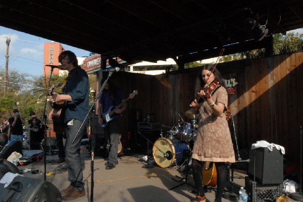 Thurston Moore at the Roky Erickson Ice Cream Social at Threadgill's , Aust