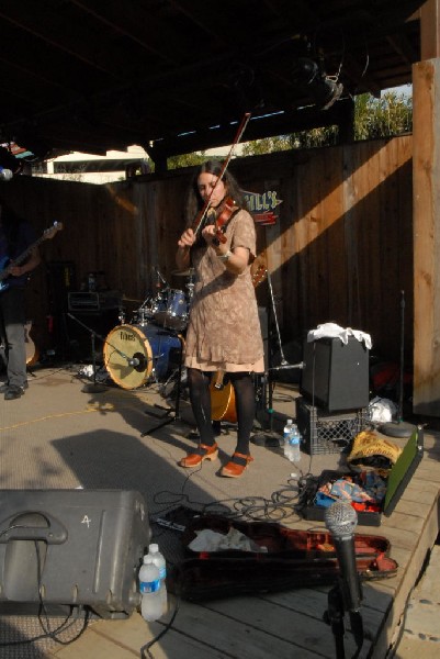 Thurston Moore at the Roky Erickson Ice Cream Social at Threadgill's , Aust
