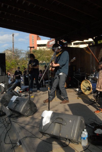 Thurston Moore at the Roky Erickson Ice Cream Social at Threadgill's , Aust