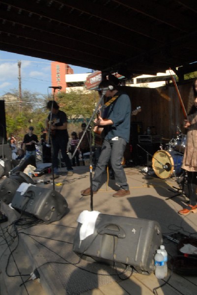 Thurston Moore at the Roky Erickson Ice Cream Social at Threadgill's , Aust