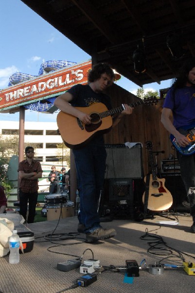Thurston Moore at the Roky Erickson Ice Cream Social at Threadgill's , Aust
