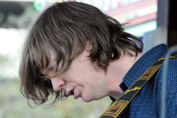 Thurston Moore at the Roky Erickson Ice Cream Social at Threadgill's , Aust