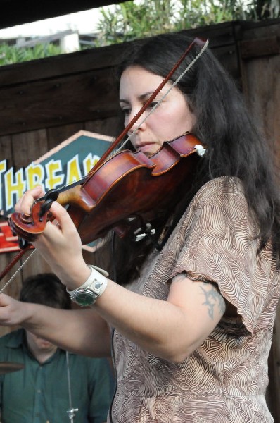 Thurston Moore at the Roky Erickson Ice Cream Social at Threadgill's , Aust
