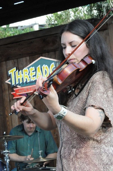 Thurston Moore at the Roky Erickson Ice Cream Social at Threadgill's , Aust