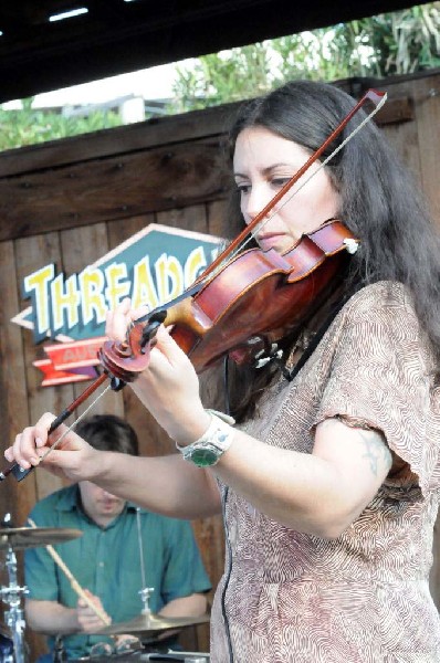 Thurston Moore at the Roky Erickson Ice Cream Social at Threadgill's , Aust