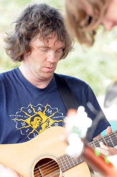 Thurston Moore at the Roky Erickson Ice Cream Social at Threadgill's , Aust